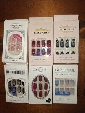 Press On Nails 6 Packs